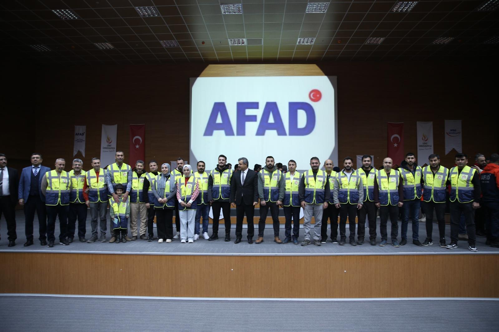 Üniversitemizde “AFAD Gönüllü Buluşması